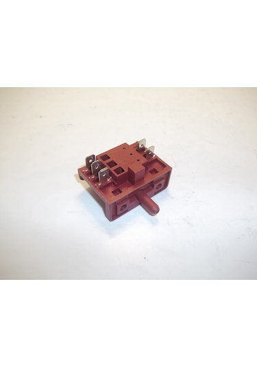 Çevirmeli Polyemit Fırın Anahtarı Üçlü Soketli