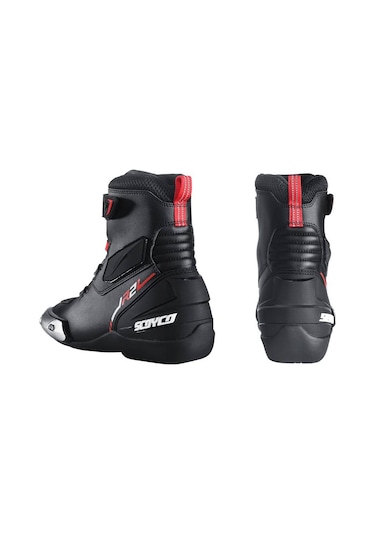 Motosiklet Racing Bot Atop Bağcık Sistemi Deri İtalyan Tasarım Çelik Koruma Touring Motor Botu