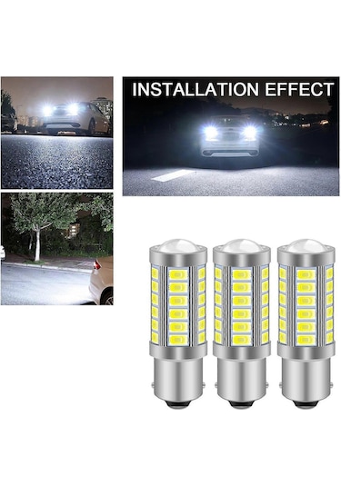 Xindoker 10 Adet 1157 Model Bay15d Arayüz P21/5w Spesifikasyonlu Araç Led Stop Feneri Ampülü