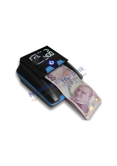Bill Counter Al-130 F9 Mavi Sahtepara Kontrol Makinesi 9 Ülke Parası