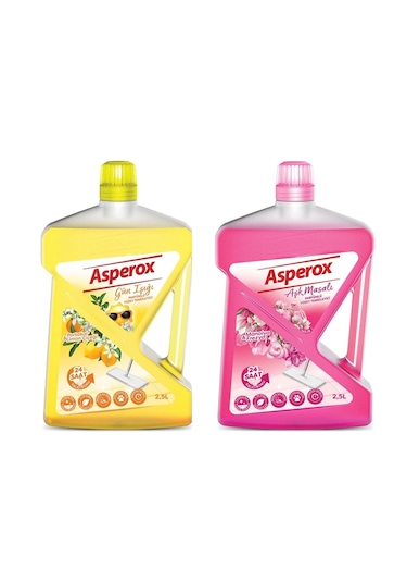 Asperox Yüzey Temizleyici Gün Işığı ve Aşk Masal 2 x 2500 ML