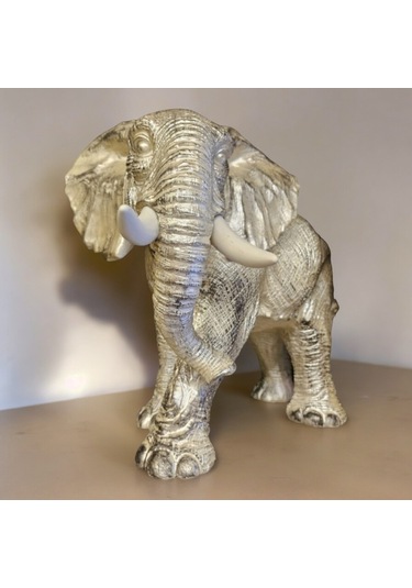 Dekoratif Fil Biblo Silver-cengizhan Unaler