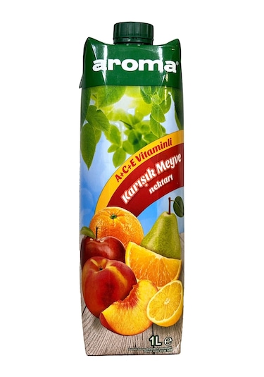 Aroma Karışık Meyve Nektarı 1 Lt X 6 Adet
