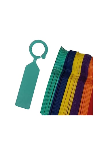 Homyl 100x Asılı Bitkiler Etiketleri Pot Işaretleyici Kreş