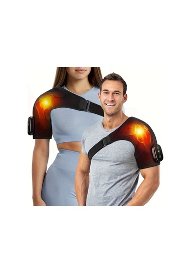 Willowhaven Gri Kablosuz Isıtmalı Masaj Pedi Ve Titreşimli Masaj Aleti Gri