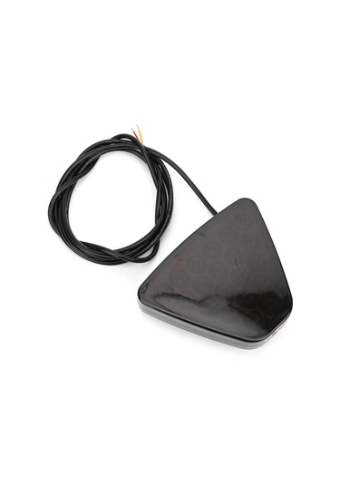 Reedark 12v 20 Led Kırmızı Araç Arka Feneri - Fren Durma Geri Vazgeçme Uyarı Lambası - Motosiklet Atv Kamyon Suv Evrensel Plastik Montajlı