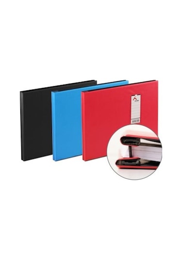 Önder A4 Kağıt Defter Klasörü Kırmızı