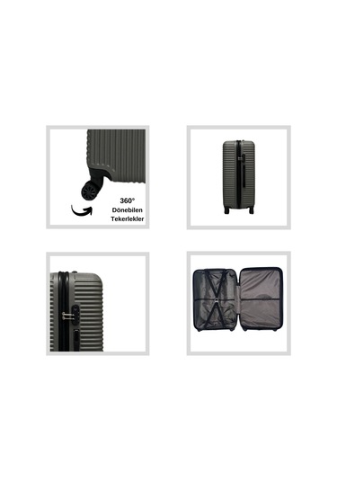 Anhelo Bowtie Abs Küçük Kabin Boy Valiz 001