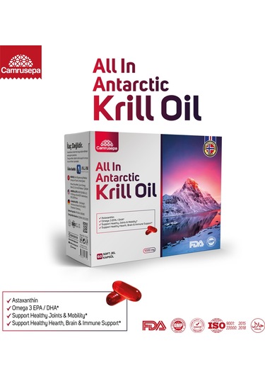 Camrusepa All In Antarctic Kril Oil 60 Softjel