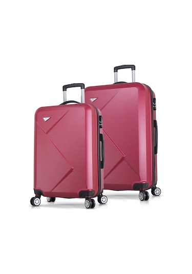 My Valice Diamond Abs 2'Li Valiz Seti (Orta Ve Büyük)