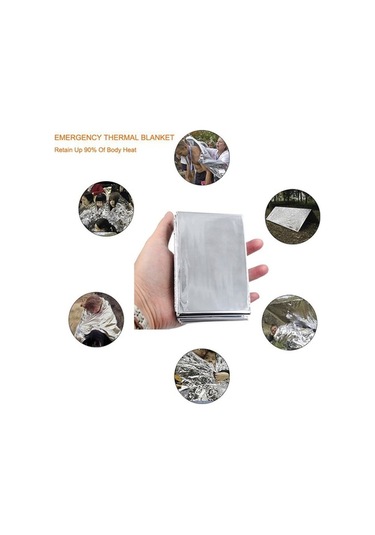 Pazly 7'si 1 Arada Su Geçirmez Sos Kiti - Acil Durum Ve Kamp Hayatta Kalma Eşyaları Çok Renkli