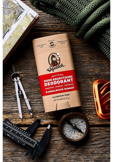 Dr. Squatch Sandalwood Summit Alüminyumsuz Stick Deodorant 75gr