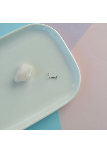 Kıvrımlı 2.5 Mm Tektaş Çelik Hızma Düşmeyen Hızma Gümüş