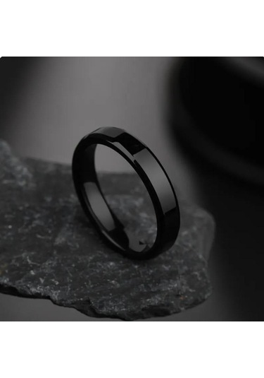 Siyah 4mm Basit Pürüzsüz Kadın Yüzükler Siyah Paslanmaz Çelik Erkek Yüzükler Doğum Günü Hediyeleri 6 Siyah Siyah 4mm Basit Pürüzsüz Kadın Yüzükler Siyah Paslanmaz Çelik Erkek Yüzükler Doğum Günü Hediyeleri 6 Siyah