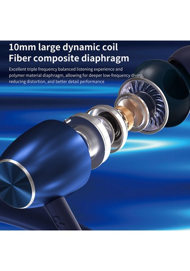 Moveevo Lenovo Thinkplus He05x Ⅱ Beyaz Boyun Bağlı Spor Bluetooth Kulaklık - Bt5.0, 5-6 Saat Kullanim Süresi, 10mm Hoparlör