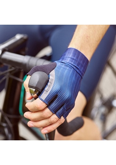 Shimano Advanced Race Mavi Kısa Eldiven Beden Xl