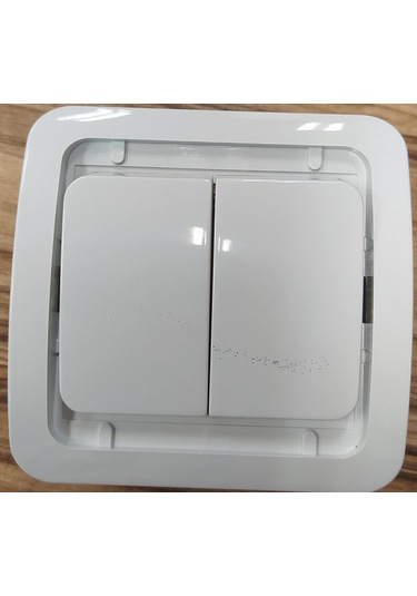 Makel Mimoza Beyaz Komütatör Anahtar