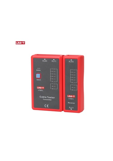 Unı-t Ut681l Rj45 Rj11 Kablo Lan Test Cihazı Ağ Kablosu Telefon Hattı Çift Kullanımlı Test Cihazı Led Durum Göstergesi Nc/hdmı Onarım Aracı