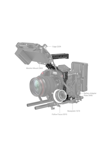 Smallrig 3899 Canon Eos C70 İçin El Kiti 2.el Üründür