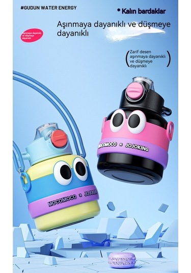 Termos Bardak 316 Paslanmaz Çelik Çocuk Büyük Göbek Su Isıtıcısı-beyaz 1 Wp 1