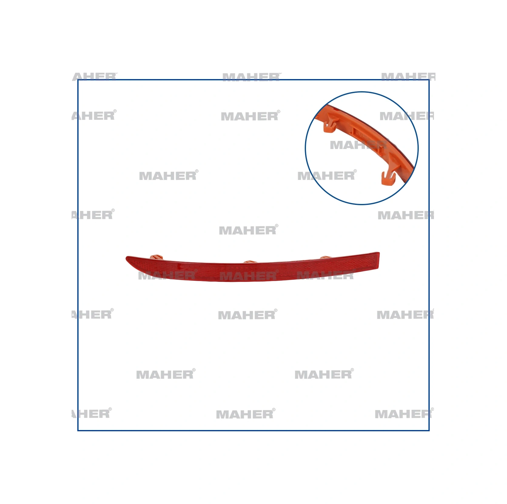 Reflektor Tampon Tıguan 2008-2016 Arka Sol 5n0945105