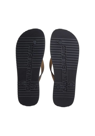 Erkek Ck Plaj Terliği - Siyah Black/bright White