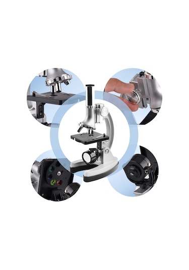 Bushman Junior Biotar 300x-1200x Mikroskop Seti