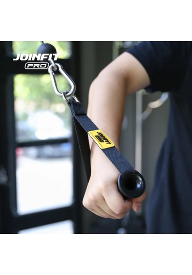 Joinfit Pro Tek El Çekiş Aparatı - 2 Adet Fitness Ekipmanı Siyah