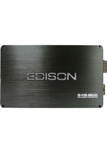 Edison Ed-4100.4ab 4 Kanal Ab Klas Mosfet Amfi 4 125w Rms