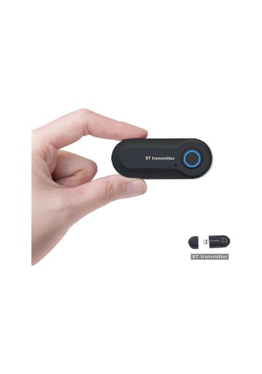 Bluetooth 5.0 Adaptörü Kablosuz Ses Bluetooth Verici Alıcı Pc / Tv / Araba İçin 3.5mm Aux Müzik S