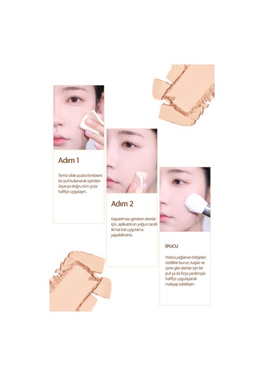 Clio Kill Cover Hafif Yapılı Pürüzsüz Mat Bitişli Pudra Fondöten 21C Lingerie