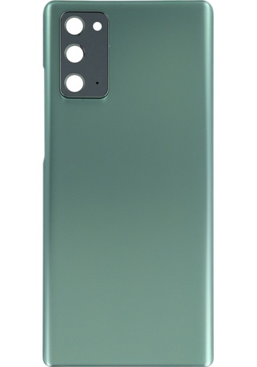 Cbtx Samsung Galaxy Note20 Uyumlu Kamera Lens Kapaklı Pil Arka Kapağı Yeşil