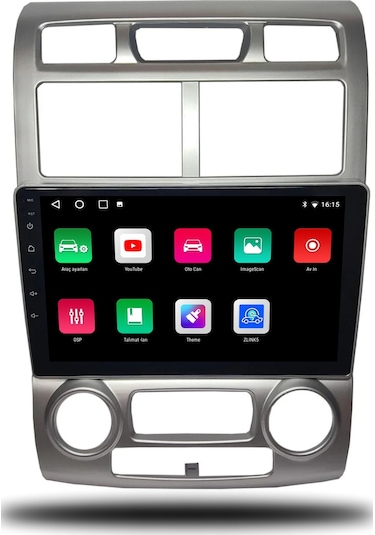 Avaydel Kia Sportage Android Carplay Multimedya 2005-2010 6GB RAM + 64Gb Hafıza + 4 Çekirdek