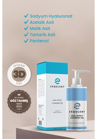 Esqulent Çift Etkili Temizleme Jeli - Dual Effect Cleansing Gel 150 ML