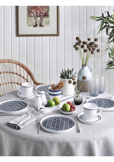 Pierre Cardin 32 Parça 6 Kişilik Kahvaltı Takımı Solid Ekru