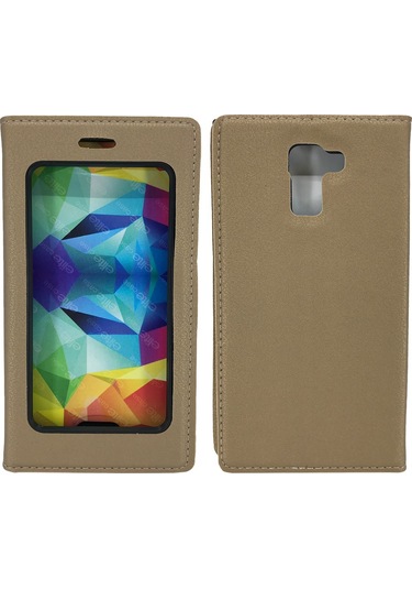 Huawei Honor 7 Için Nettech Pencereli Kapakli Kilif 475388947