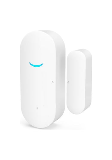 Gajeena Tuya Akıllı Wi-fi Kapı Ve Pencere Alarm Sensörü - Gerçek Zamanlı Uyarı, Kolay Kurulum, Çok Amaçlı Kullanım, Beyaz