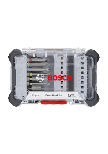 Bosch Professional Extra Hard 43 Parça Vidalama Ucu Seti - 260701