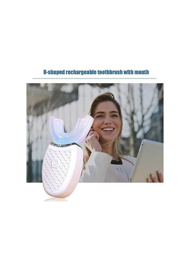 Diş Fırçası Diş Beyazlatma Nano Işık Kablosuz Otomatik 360 Elektrikli Sonic Diş Fırçası