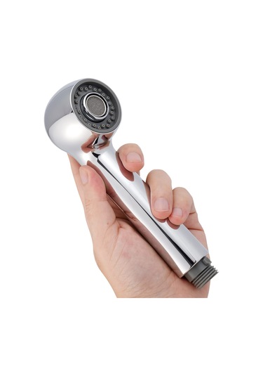 Çekin Lavabo Püskürtücü Kafa Değiştirme, 2 Fonksiyon Mutfak Lavabo Musluğu Püskürtücü Kafa, Püskürtme Kafası Musluk Kafası Mutfak Musluk Püskürtücü Spout, Chrome 2