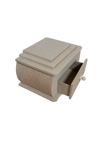 Dekoratif Mdf Çekmeceli Kutu