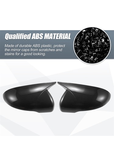 Xiaaokeji Kia Sorento 2016-2019 Araba Dikiz Aynası Kapağı Karbon Fiber