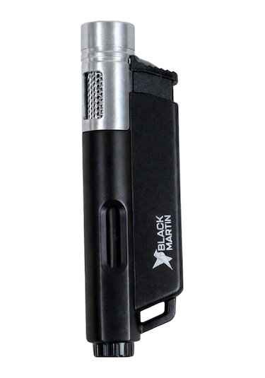 Black Martin Tek Torch Pürmüz Siyah Puro Çakmağı - Tr9299