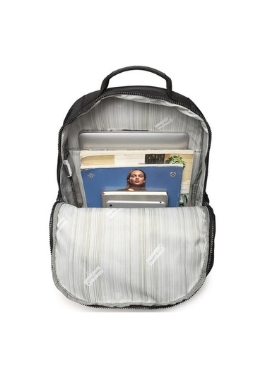 Smart Bags Büyük Boy Krinkıl Kumaş Sırt Çantası 3209 Siyah