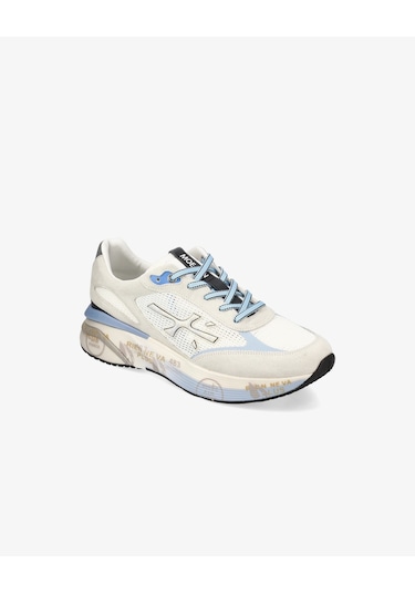 Premiata Sneakers Moerun 7299 Beyaz - Mavi