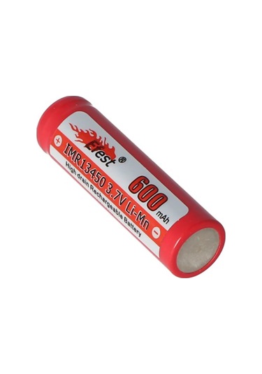 Efest Imr 13450 600 Mah 3.6V - 3.7V li-Ion Pil Düz Pozitif Kutup