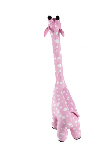 Oyuncak Zürafa Pelüş Sevimli Şaşkın Zürafa Pembe Dev Boy 100 Cm