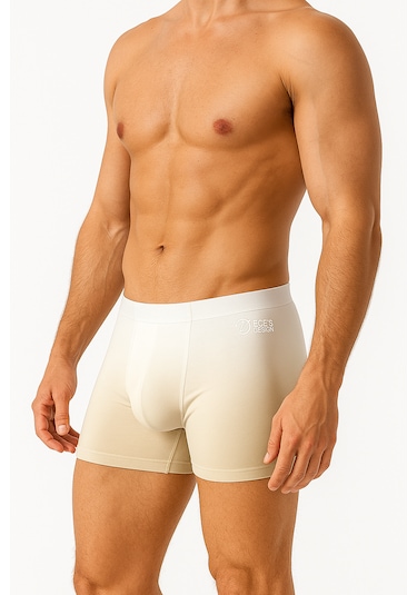 Ece's Design Boxer Dikisiz Buz İpek 3 Parça 1000 Yeşil-mavi-kahveregi
