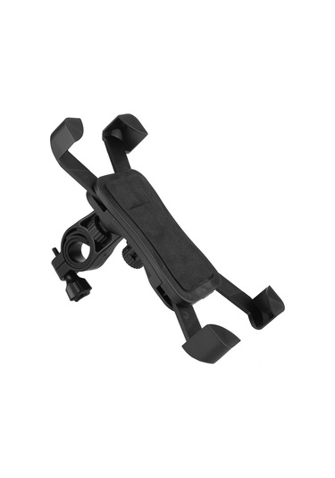 Vkemall Scooter Telefon Tutucu - 360 Derece Döner, Sabit Kilitleme, Kauçuk Yastık, Bisiklet/motosiklet Uyumlu, Abs Plastik