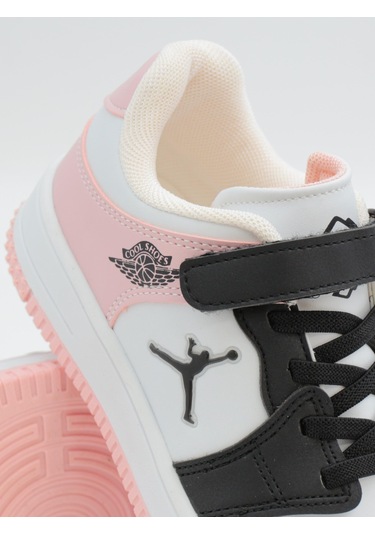 Cool Haykat 31-36 Siyah Pudra Çocuk Spor Ayakkabı-siyah Pudra Siyah - Pudra